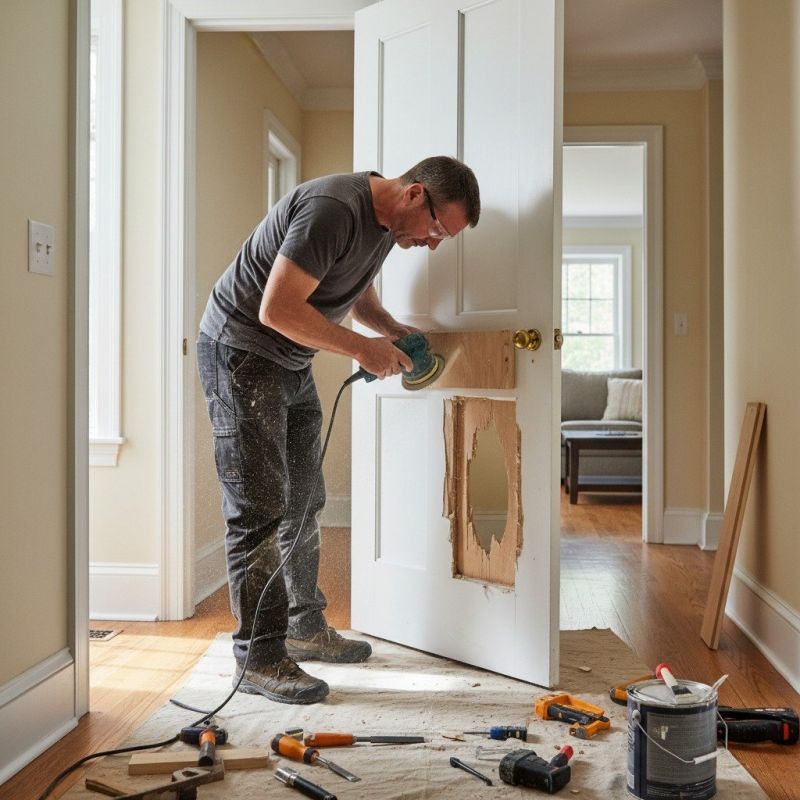 Residential Door Repair in Conroe, TX